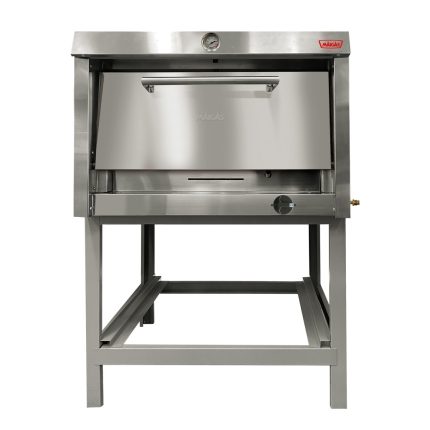 Equipos y maquinarias gastronómica 5 Horno Maigas 65x58 de una cámara en estructura metálica, modelo industrial para panadería y pastelería