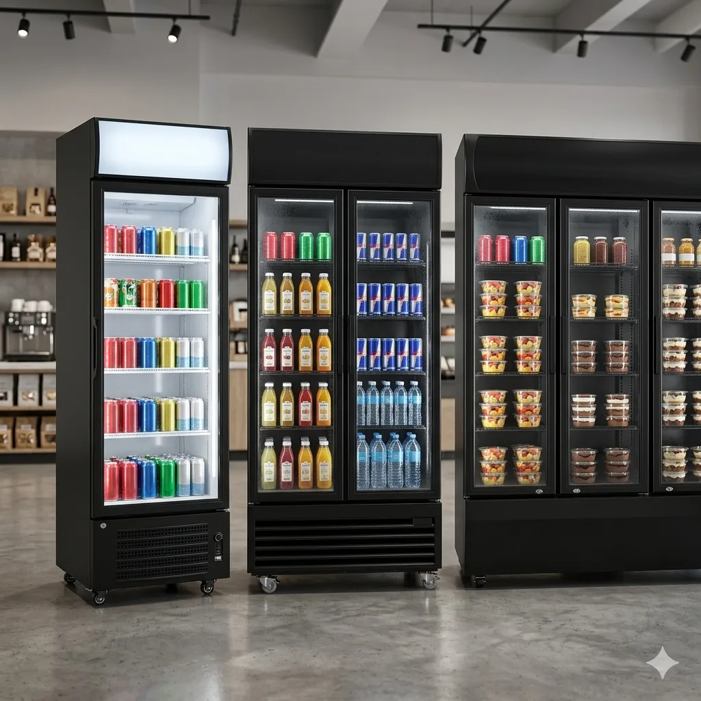 Amplio catálogo de visicoolers y vitrinas refrigeradas, fundamentales supermercados y minimarkets.