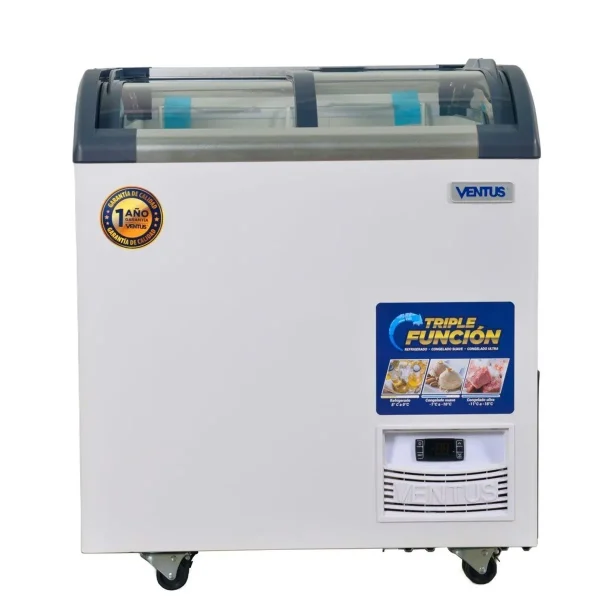 Congeladoras Tapa de Vidrio