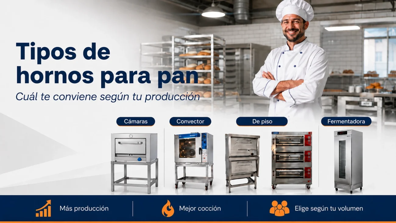 conoce los tipos de horno para panadería en Tierras Bajas