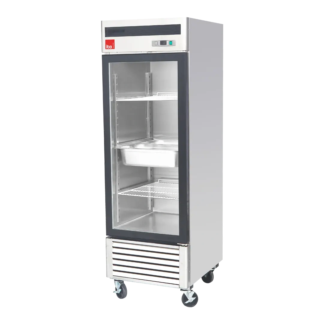 0 (1) Refrigerador 1 puerta vidrio Frio Forzado 610 lts. RI1PV- ITA